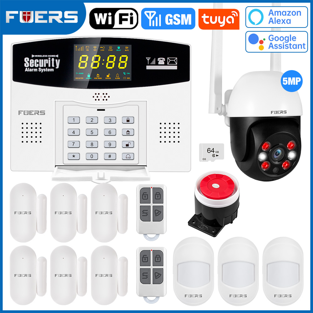 Home Security Front Door Camera - Fuers tuya kit sistema de alarme