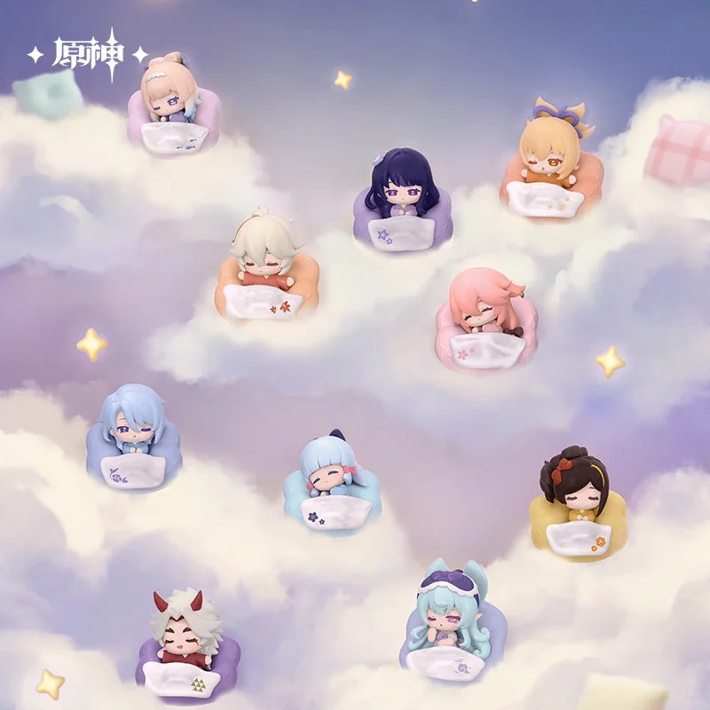 Home Security Items - Ímã de geladeira Chibi de Genshin
