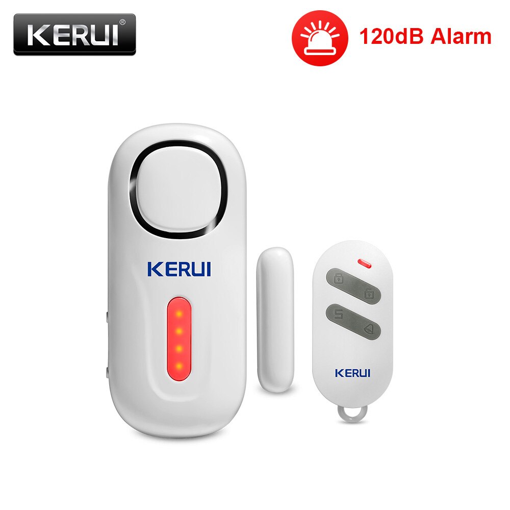 Sim Gsm Alarm - Kerui 120db sem fio porta/janela entrada
