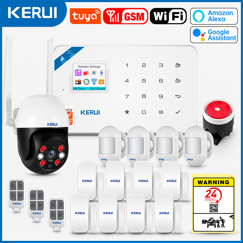 Kerui w181 tuya inteligente wi - Home Security Front Door Camera avaliação e preço