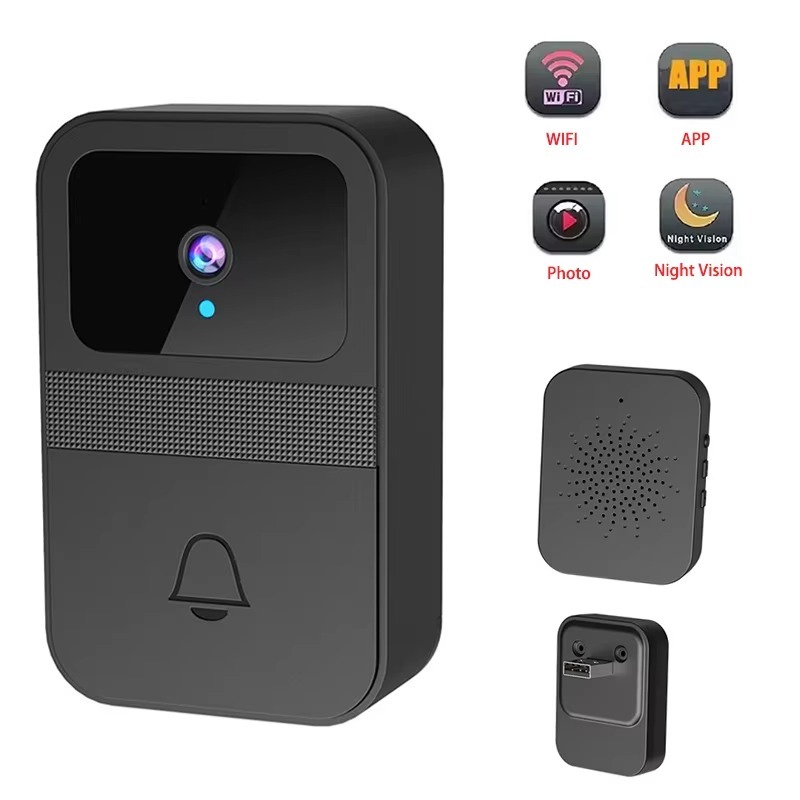 Campainha com câmera e foto, c - Home Security Front Door Camera avaliação e preço