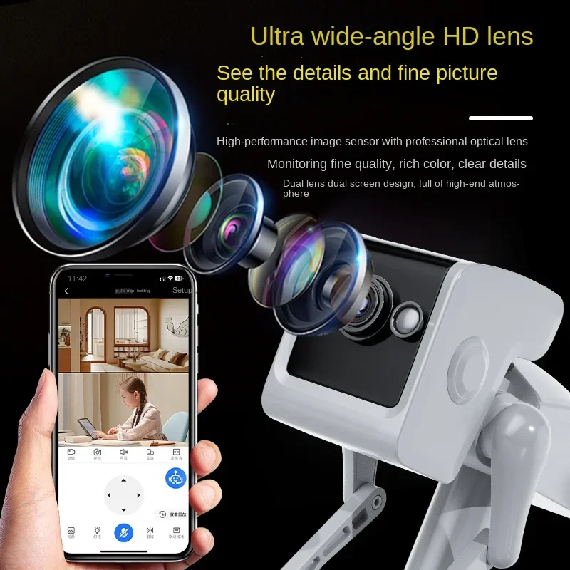 Câmera ip de 2mp, sem fio, rob - Home Security Robots avaliação e preço