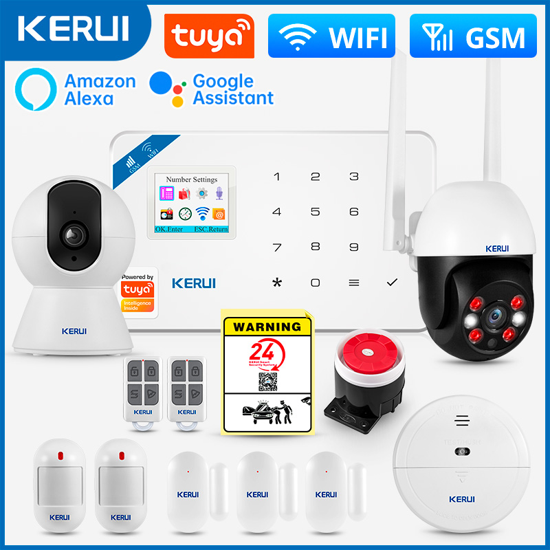 Kerui w181 sistema de alarme s - Home Security Front Door Camera avaliação e preço