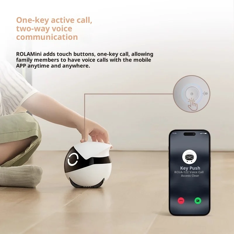 Enabot ROLA Mini Robô Intelige - Home Security Robots avaliação e preço