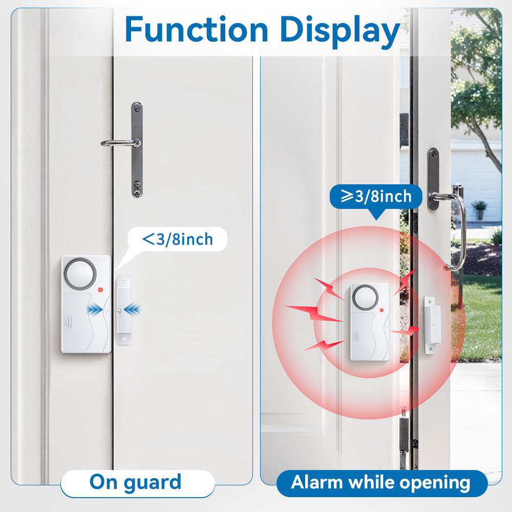 Alarme de porta sem fios com c - Sim Gsm Alarm avaliação e preço