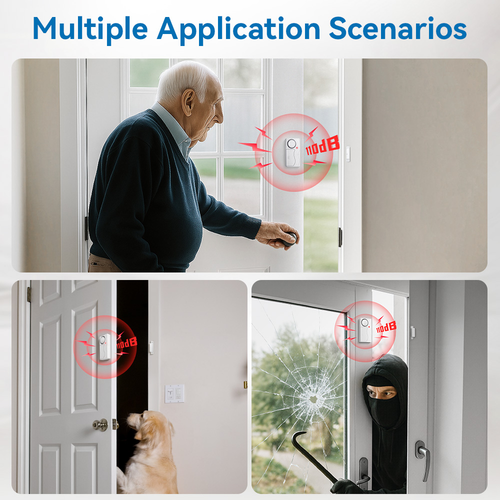 Alarme de porta sem fios com c - Sim Gsm Alarm avaliação e preço